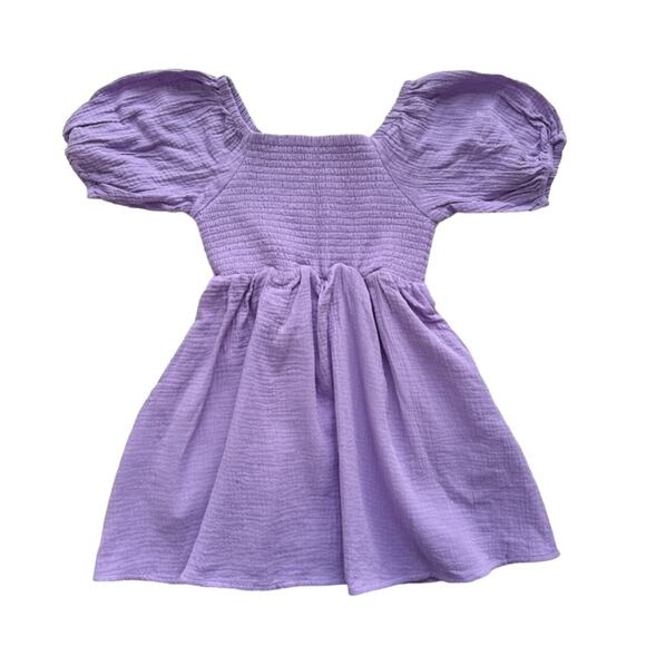 Vivie & Ash Smocked Muslin Dress Size 10 - Picture 1 of 4